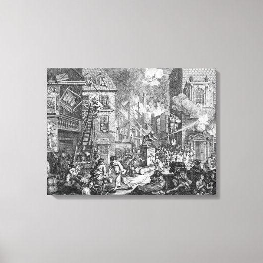 Toile The Times, Plaque I, 1762 (Recto)