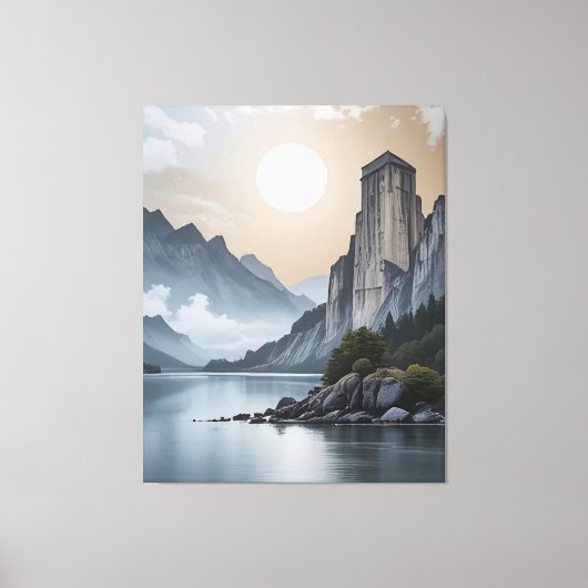 Toile The Tower of Eternal Silence (Recto)