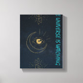 Toile The Universe Is Watching – Mystical Design (Recto)