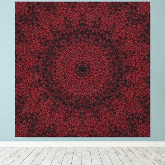 Toile The Vampire Mandala (Insitu (Plancher de Bois))