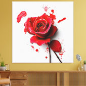 Toile The Versatility of Blooming Roses in Art (Insitu(Salon))