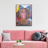 Toile The Voice Painting by Alfred Fox (Insitu(Salon))