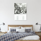 Toile The Warming Pan Baby, c.1688 (Insitu(Chambre))