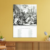 Toile The Warming Pan Baby, c.1688 (Insitu(Salon))