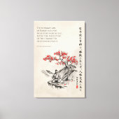 Toile The Way of Karate - Wisdom of Gichin Funakoshi (Recto)