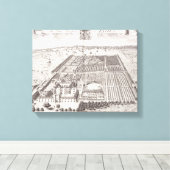 Toile The West Prospect of Knole, from 'Thirty Six Diffe (Insitu (Plancher de Bois))