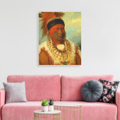 Toile The White Cloud, chef de l'Iowas (Insitu(Salon))