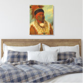 Toile The White Cloud, chef de l'Iowas (Insitu(Chambre))