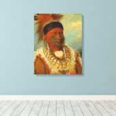 Toile The White Cloud, chef de l'Iowas (Insitu (Plancher de Bois))