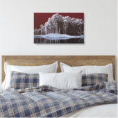 Toile The White Woods Canvas Print (Insitu(Chambre))