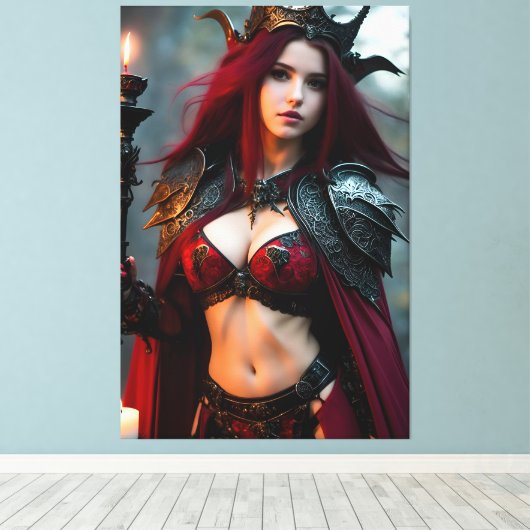 Toile The Witch 001 (Insitu (Plancher de Bois))