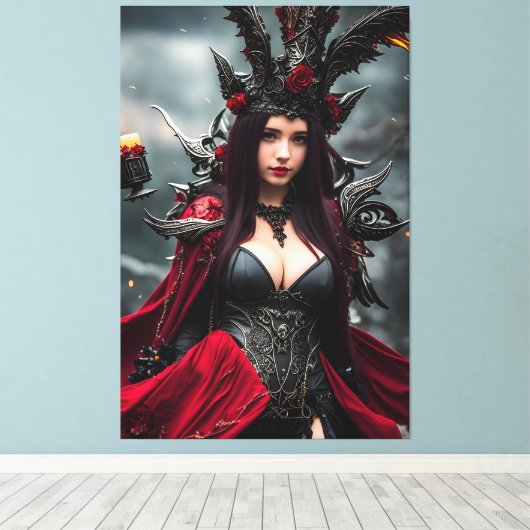 Toile The Witch 004 (Insitu (Plancher de Bois))