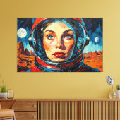 TOILE THE WORLD WE DISCOVERED 22 (Insitu(Salon))