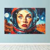 TOILE THE WORLD WE DISCOVERED 22 (Insitu (Plancher de Bois))