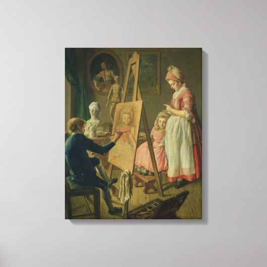 Toile The Young Artist, c.1760 (Recto)