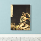 Toile The Young Beggar, c.1650 (Insitu (Plancher de Bois))