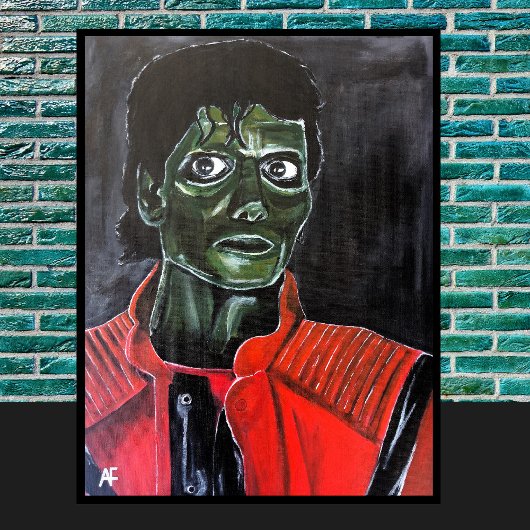 Toile The Zombie Painting by Alfred Fox