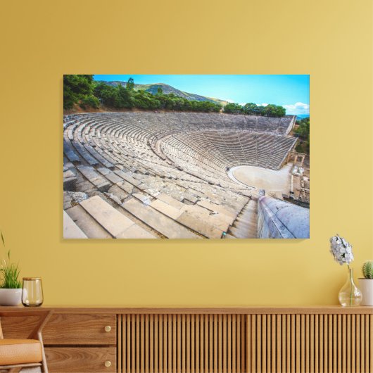 Toile théâtre antique en Argolide, Grèce (Insitu(Salon))