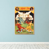 Toile Théâtre de danse hypnotique des Flints (Insitu (Plancher de Bois))