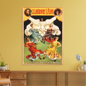 Toile Théâtre de danse hypnotique des Flints (Insitu(Salon))