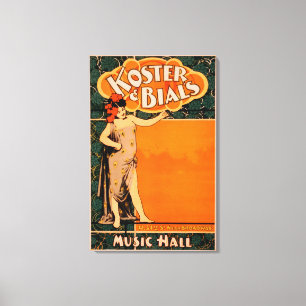 Toile Théâtre de variétés de Koster et de Bial près