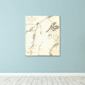 Toile Théâtre des opérations de l'Armée de terre dans le (Insitu (Plancher de Bois))