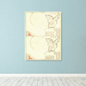 Toile Thématique États-Unis (Insitu (Plancher de Bois))