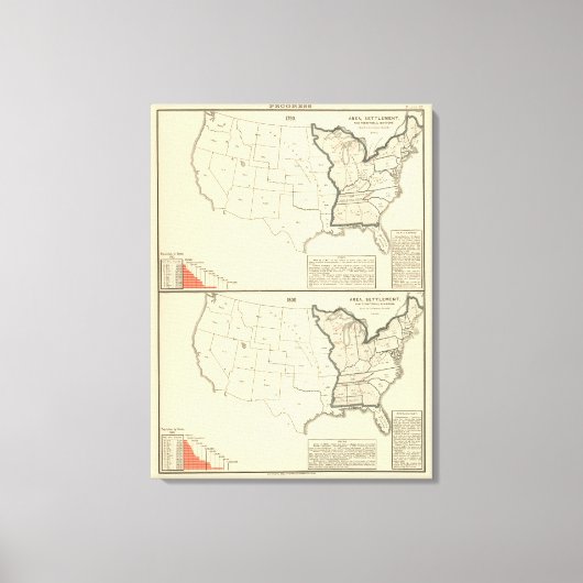 Toile Thématique États-Unis (Recto)