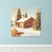 Toile Thème de Noël (Insitu (Plancher de Bois))