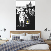 Toile Thème victorien de bébé drôle de mineur de charbon (Insitu(Chambre))