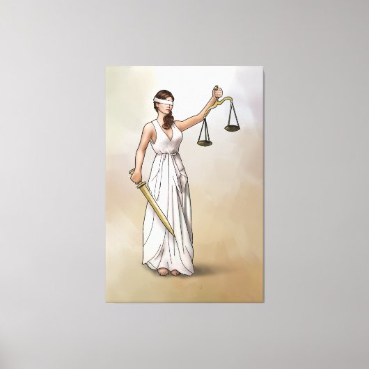 Toile Themis - Dame Justice (Recto)