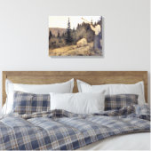 Toile Theodor Kittelsen - Op Under Fjeldet Toner En Lur (Insitu(Chambre))