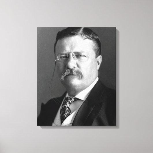 Toile Théodore Roosevelt Teddy Président Républicain (Recto)