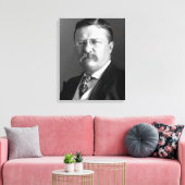 Toile Théodore Roosevelt Teddy Président Républicain (Insitu(Salon))