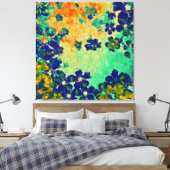 Toile Théorie abstraite | Spring flowers (Insitu(Chambre))