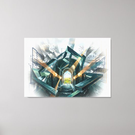 Toile "There is a Great Storm Here..." (Recto)