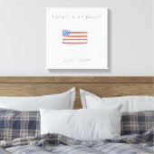 Toile There's No Place Like | Flag of the Usa (Insitu(Chambre))