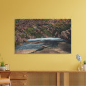 Toile Thermopolis, WY - Big Horn Hot Springs View (Insitu(Salon))