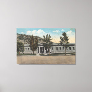 Toile Thermopolis, WY - Vue de Big Horn Bath House