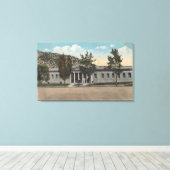 Toile Thermopolis, WY - Vue de Big Horn Bath House (Insitu (Plancher de Bois))