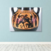 Toile Thésée Combattre le Minotaure (Insitu (Plancher de Bois))