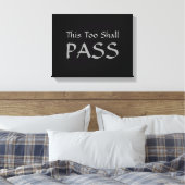Toile "This Too Shop Pass" (Insitu(Chambre))