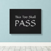 Toile "This Too Shop Pass" (Insitu (Plancher de Bois))