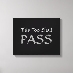 Toile "This Too Shop Pass"