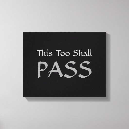 Toile "This Too Shop Pass" (Recto)