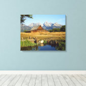 Toile Thomas A. Moulton Barn (Insitu (Plancher de Bois))