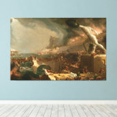 Toile Thomas Cole Le cours de l'Empire - Destruction (Insitu (Plancher de Bois))