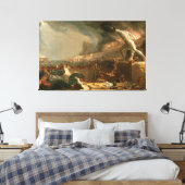 Toile Thomas Cole Le cours de l'Empire - Destruction (Insitu(Chambre))