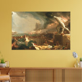 Toile Thomas Cole Le cours de l'Empire - Destruction (Insitu(Salon))
