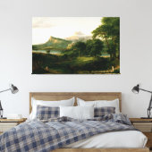 Toile Thomas Cole Le cours de l'Empire - L'Arcadien (Insitu(Chambre))
